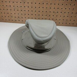 SunDay Afternoons mens beige nylon Charter UPF 50+ bucket sun hat L EUC